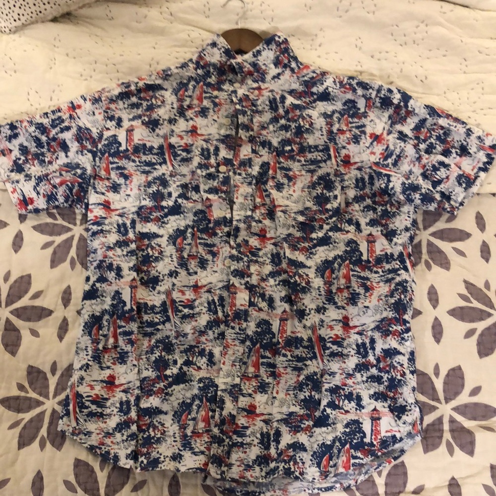 Columbia Short Sleeve Button Up